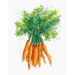 Набор для вышивания крестом "Морковь"