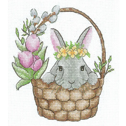 Набор для вышивания крестом "Весенний кролик"