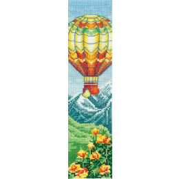 Набор для вышивания крестом "Закладки. Воздушный шар"
