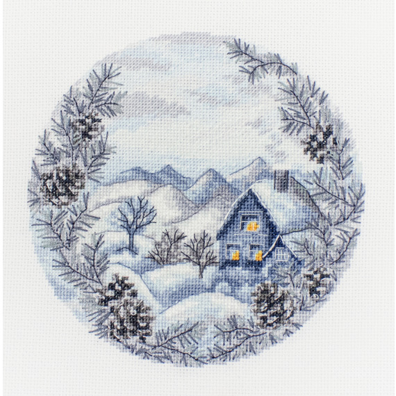 Набор для вышивания крестом "Зима"