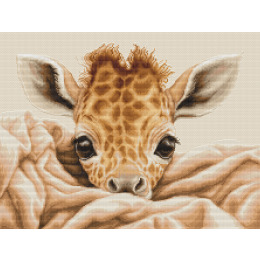 Набор для вышивания крестом "Маленький жираф"