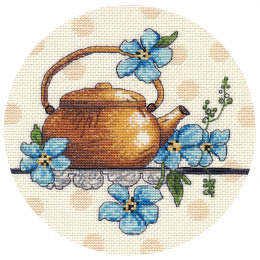 Набор для вышивания крестом "Чайная миниатюра-2"