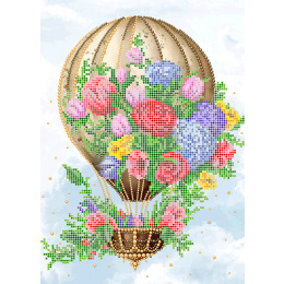 Набор для вышивания бусинами "Воздушный шар"