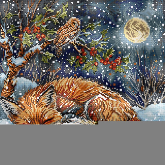 Набор для вышивания крестом "Frosted Dreams"