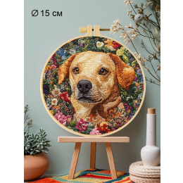 Набор для вышивания гладью "Верный пес"