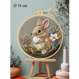 Набор для вышивания гладью "Заяц"