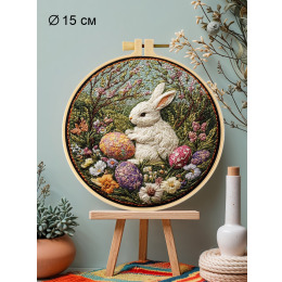 Набор для вышивания гладью "Пасхальный заяц"