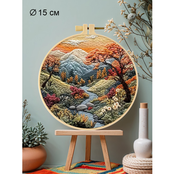 Набор для вышивания гладью "Осень"