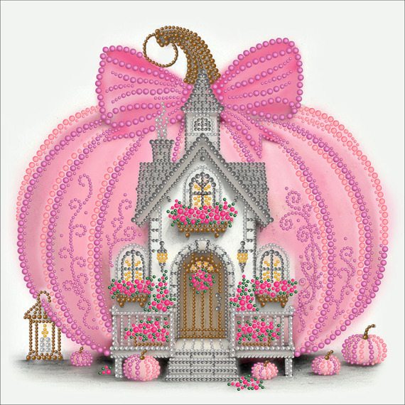 Рисунок на ткани для вышивания бисером "Тыковка 1"