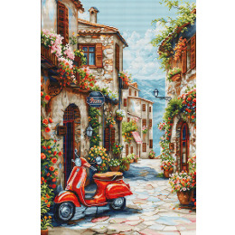 Набор для вышивания крестом "Италия в аромате цветов"