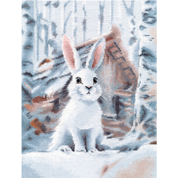 Набор для вышивания крестом "Ушки на макушке"