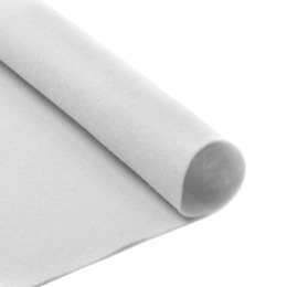 Фетр в рулоне жесткий 1 мм ширина 100 см белый 10 м