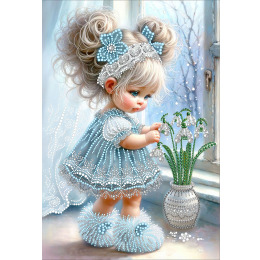 Набор для вышивания бусинами "Милашка"