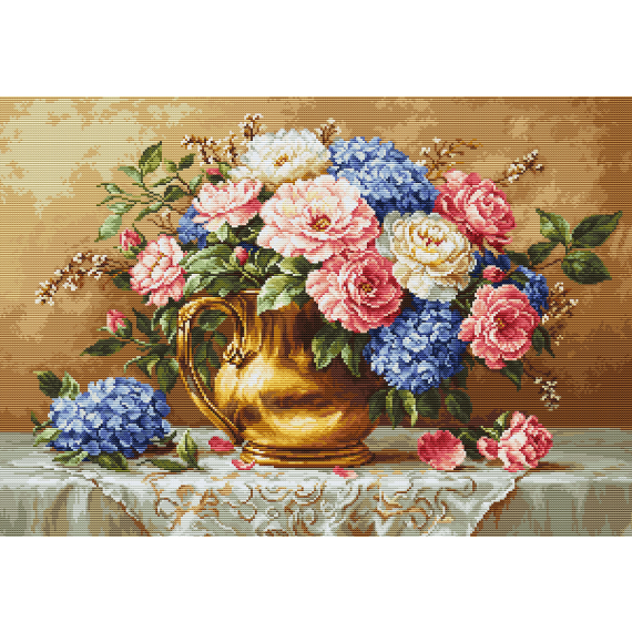 Набор для вышивания "Golden Bloom"