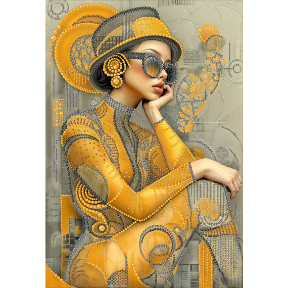 Наборы для вышивания бисером «Абстракция 4»