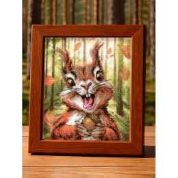 Набор для вышивания крестом "Крепкий орешек"