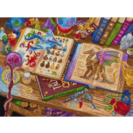 Наборы для вышивания и шитья "Исследования драконов"