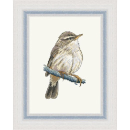 Набор для вышивания крестом «Бурая пеночка»