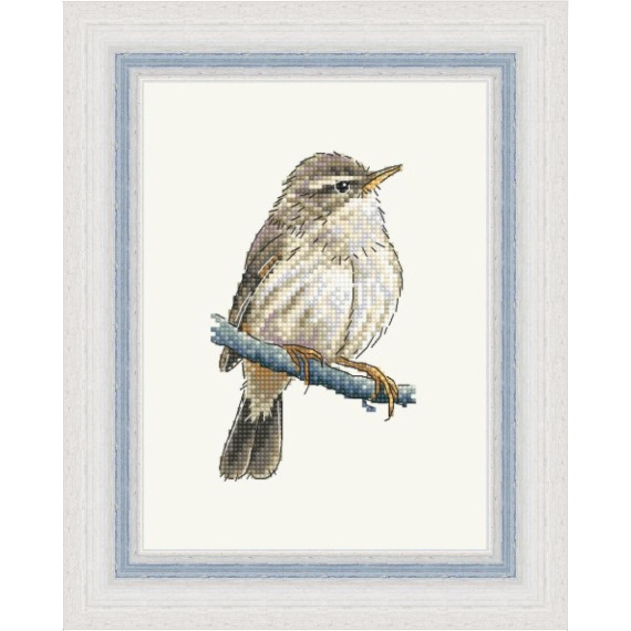 Набор для вышивания крестом «Бурая пеночка»