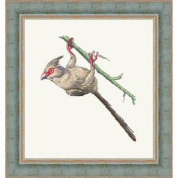 Набор для вышивания крестом "Птица - мышь"