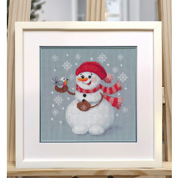 Набор для вышивания "Снеговик"