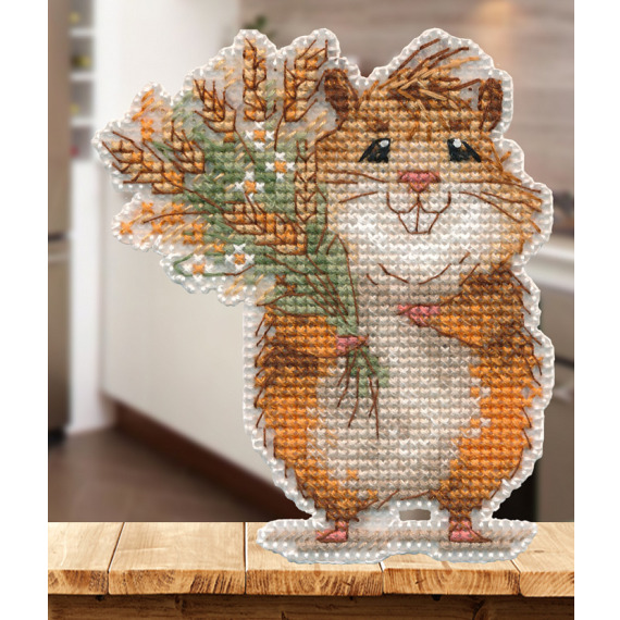 Набор для вышивания Магнит.Хомяк