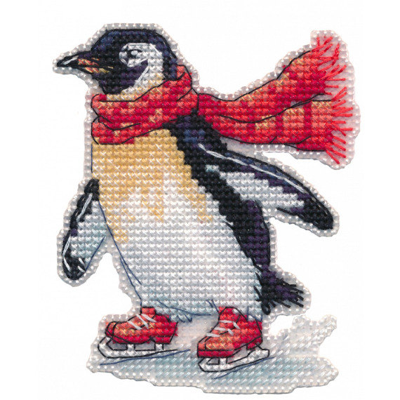 Набор для вышивания Магнит.На катке