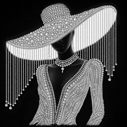 Рисунок для вышивания "Жемчужная 4"