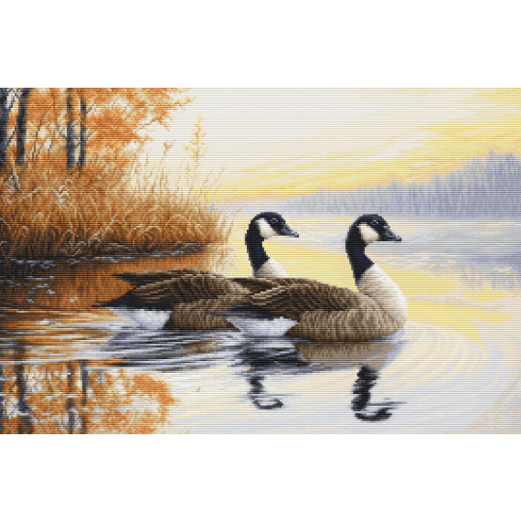 Набор для вышивания крестом "Осенние размышления"