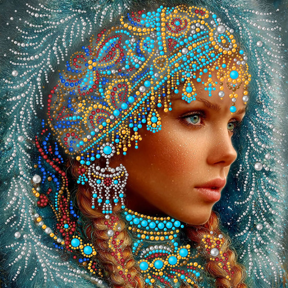 Рисунок на ткани "Северянка"