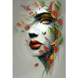 Рисунок на ткани «Осень»