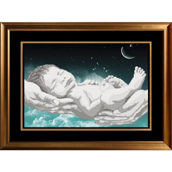 Рисунок на ткани "Рождение"