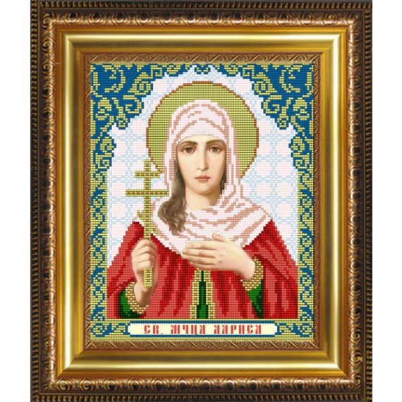 Рисунок на ткани "Св.Мученица Лариса"