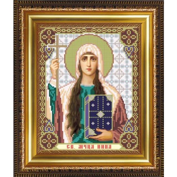 Рисунок на ткани "Св.Мученица Нина"