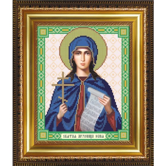 Рисунок на ткани "Св.Мученица Юлия"