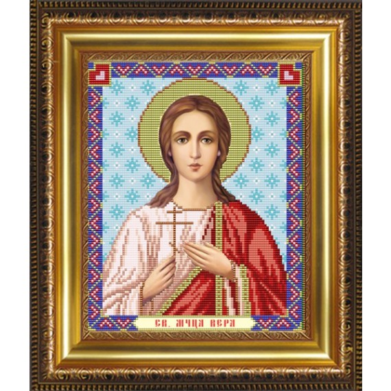 Рисунок на ткани "Святая Мученица Вера"