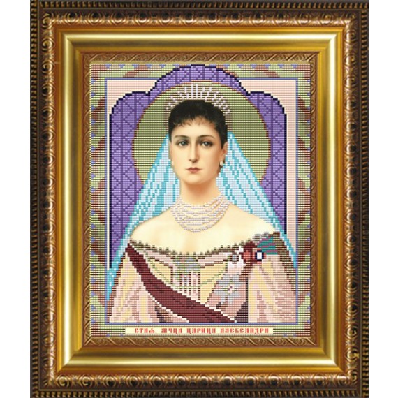 Рисунок на ткани "Св.Мученица Царица Александра"