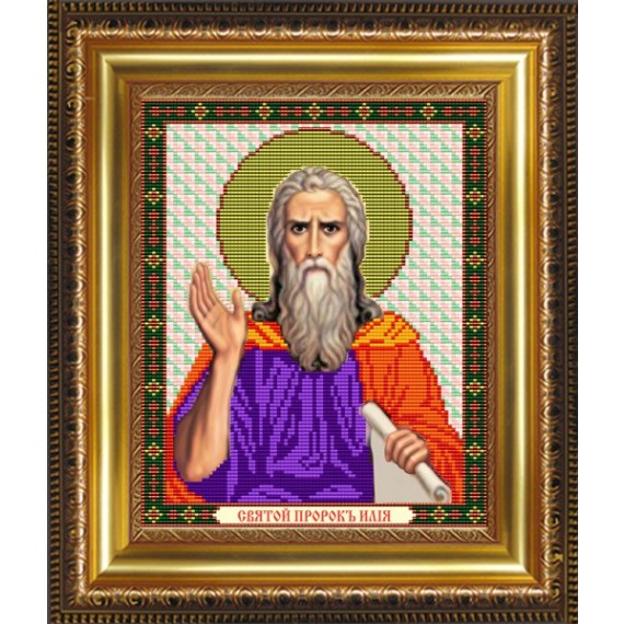 Рисунок на ткани "Святой Пророк Илия"